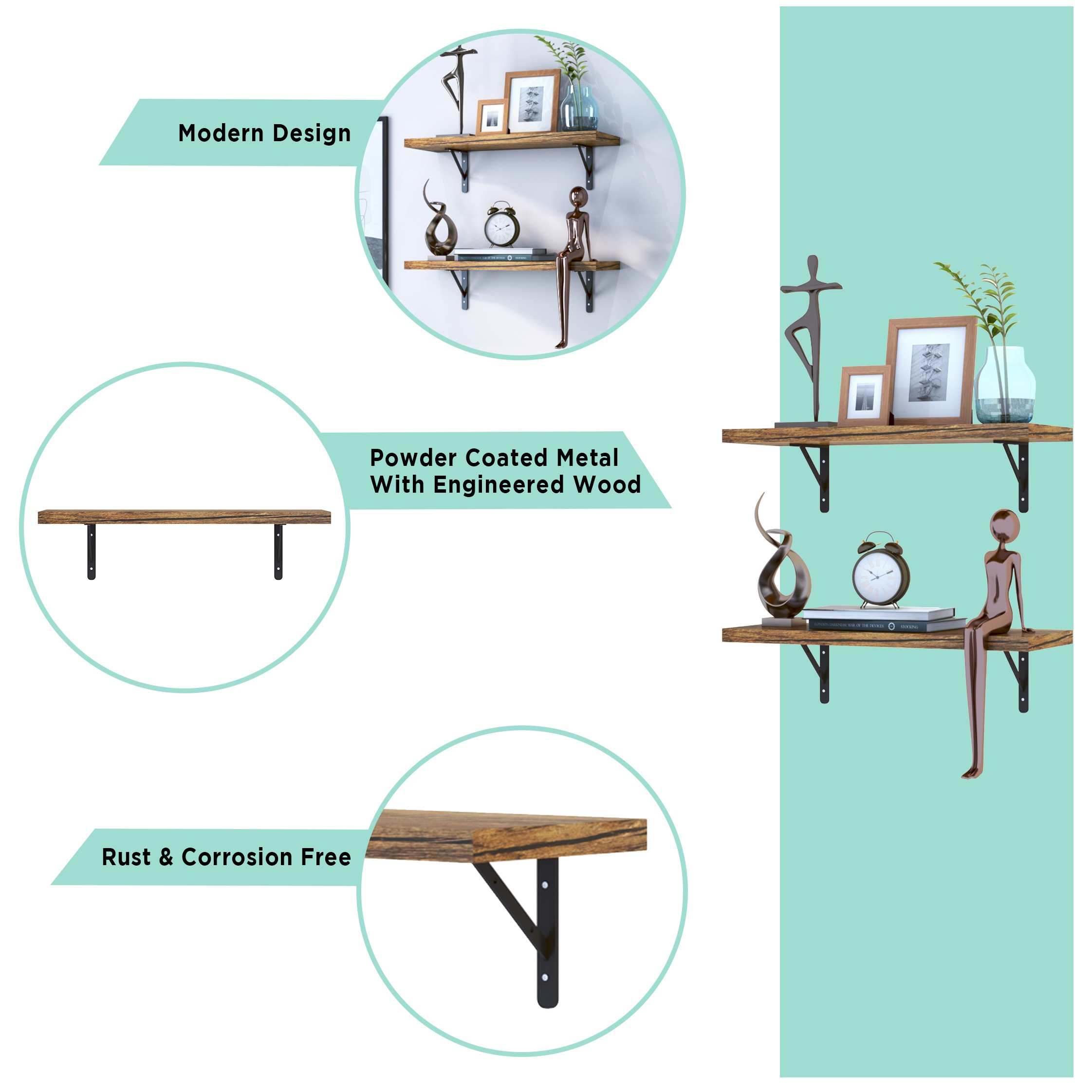 Eric Wood & Metal Floating Shelves - bottom_view