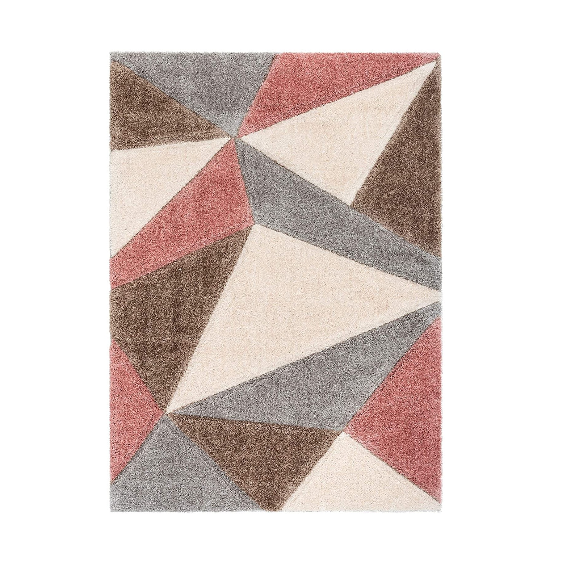 Shaggy Carpet With 2" Pile (5x7 Feet) - rear_view