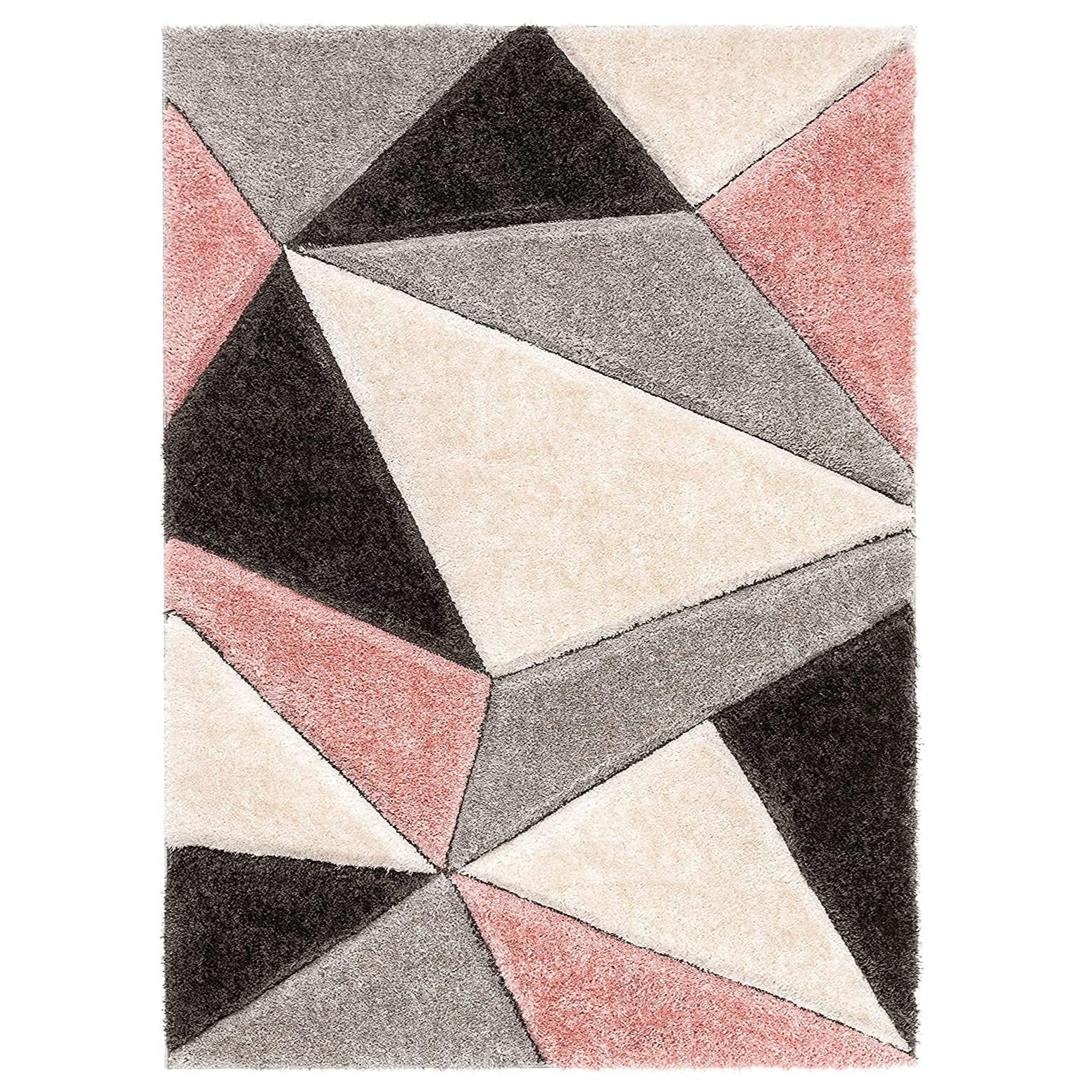 Modern Soft Fluffy Shaggy Rug - front_view