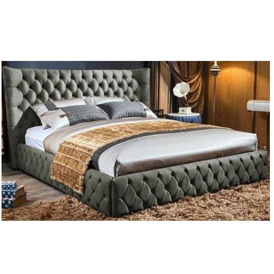 Morgen Queen Size Bed for Bedroom - front_view