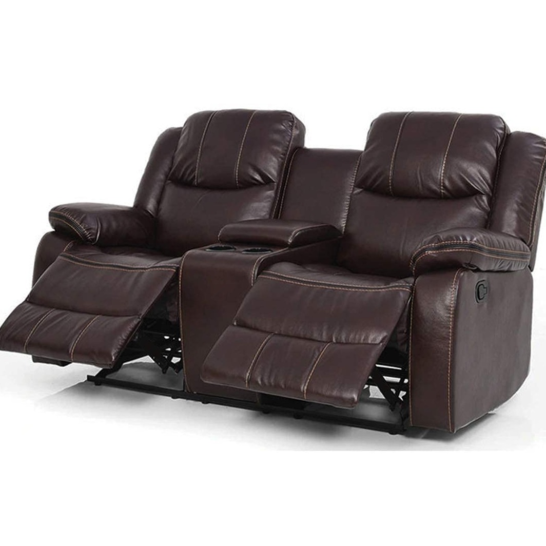 Orleans Manual 2 Seater Recliner - rear_view