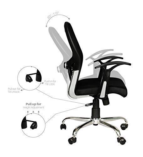 Geelong Office Arm Chair - front_view