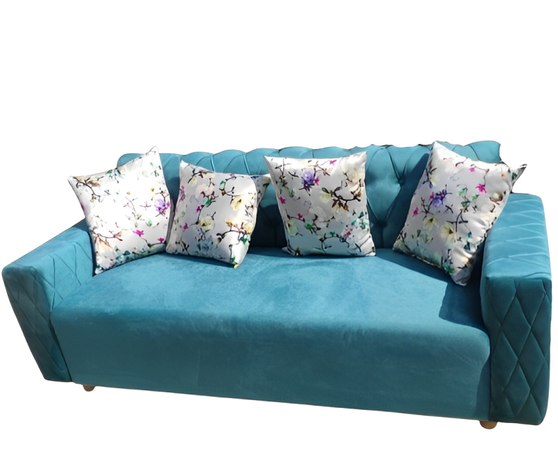 Chesterfield Ruwais 3 Seater Sofa - rear_view