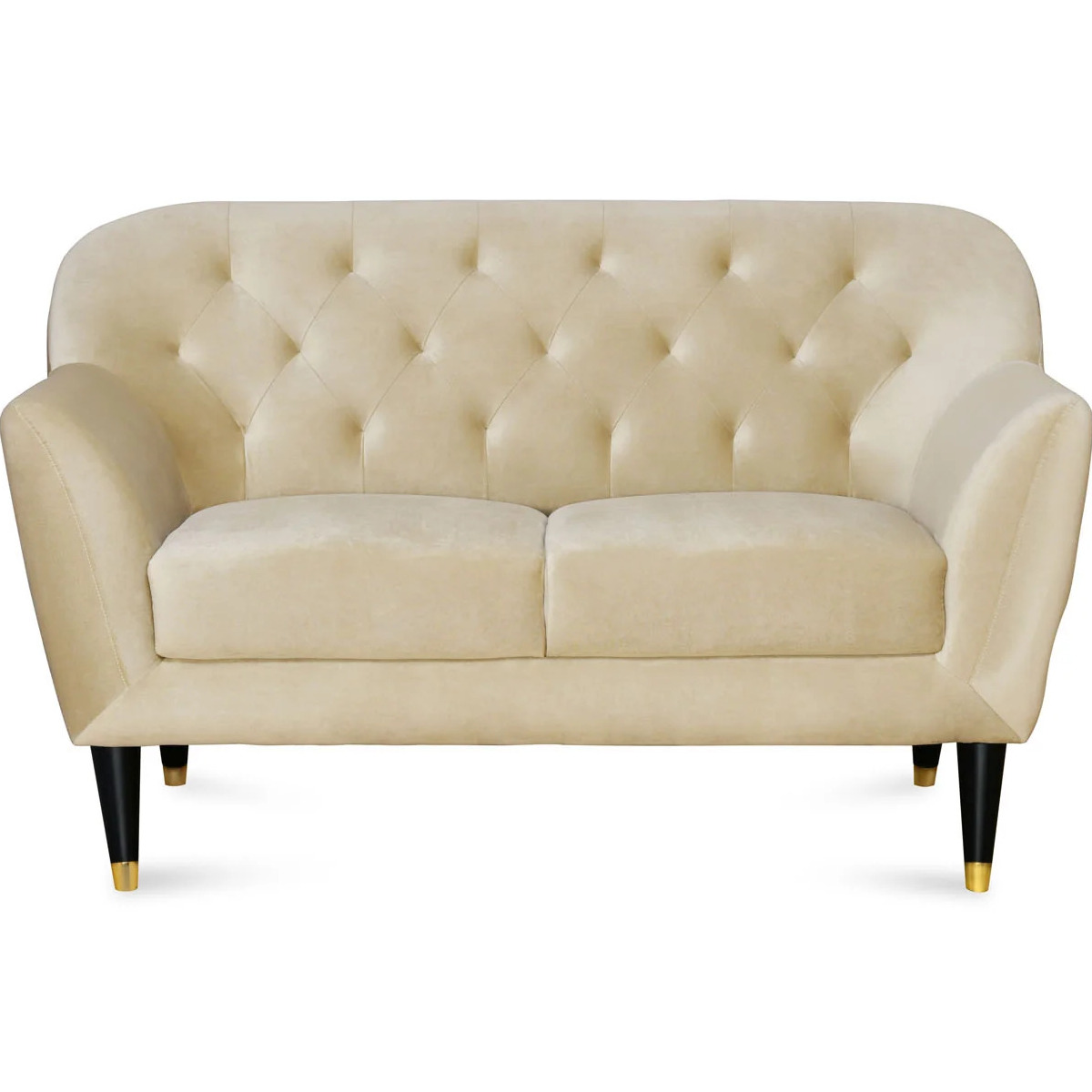 Toledo Two-Seater Fabric Sofa - top_view