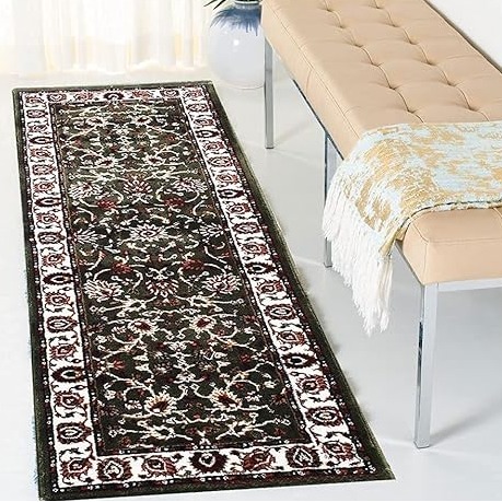 Antislip Silk Runner - top_view