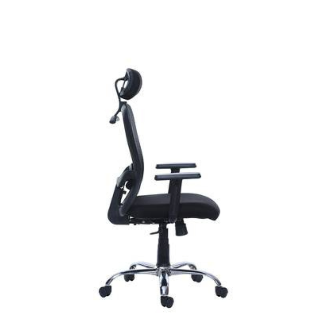 Breathable Mesh Ergonomic Office Chair - top_view