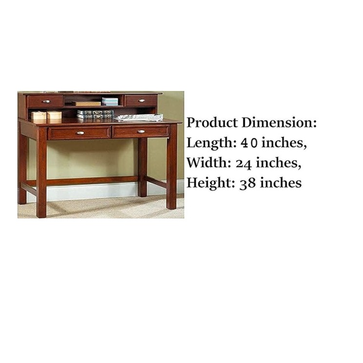 Morgen Solid Sheesham Wood Study Table - front_view
