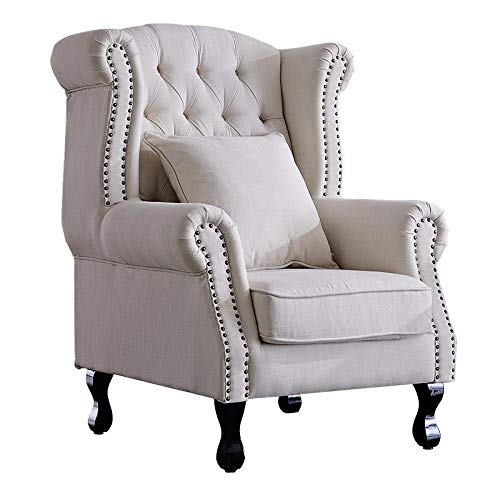 Aviana Wooden Arm Chair - front_view