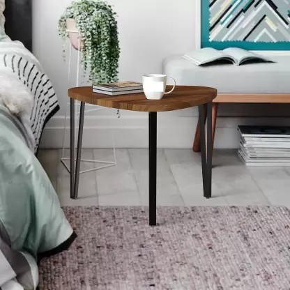 Barcelona Solid Sheesham Wood Nesting Table for Living Room - rear_view