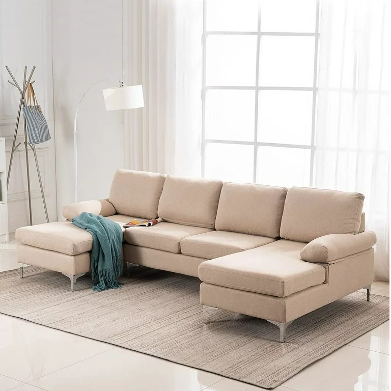 Tauras U shape sofa - front_view