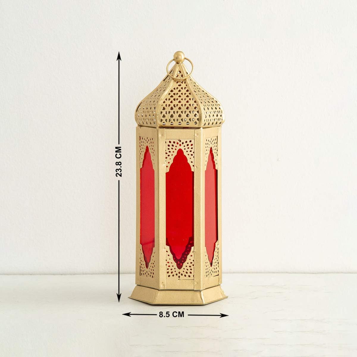 Laser Cut-Out Detail Lantern - rear_view