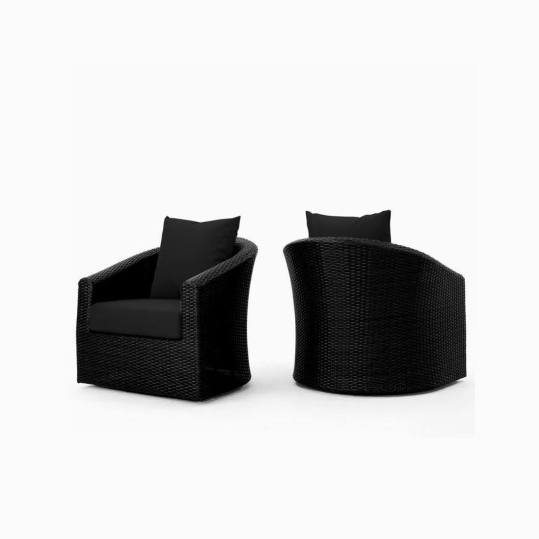 Bistro Outdoor Wicker Sofa Set - front_view