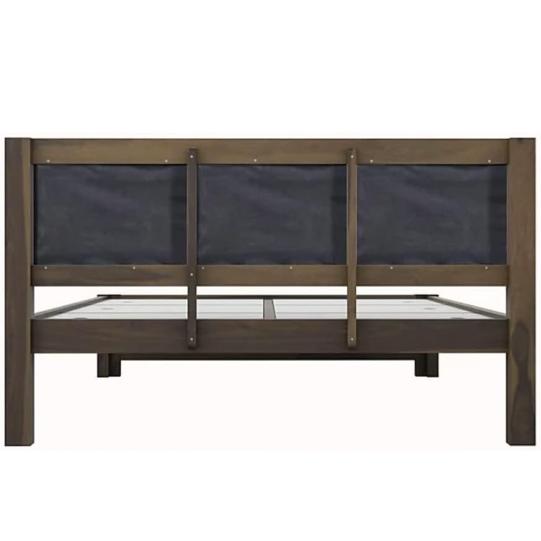 Foster Wooden Single Bed - rear_view