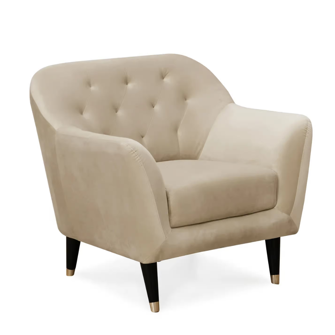 Aura Fabric Lounge Chair - top_view