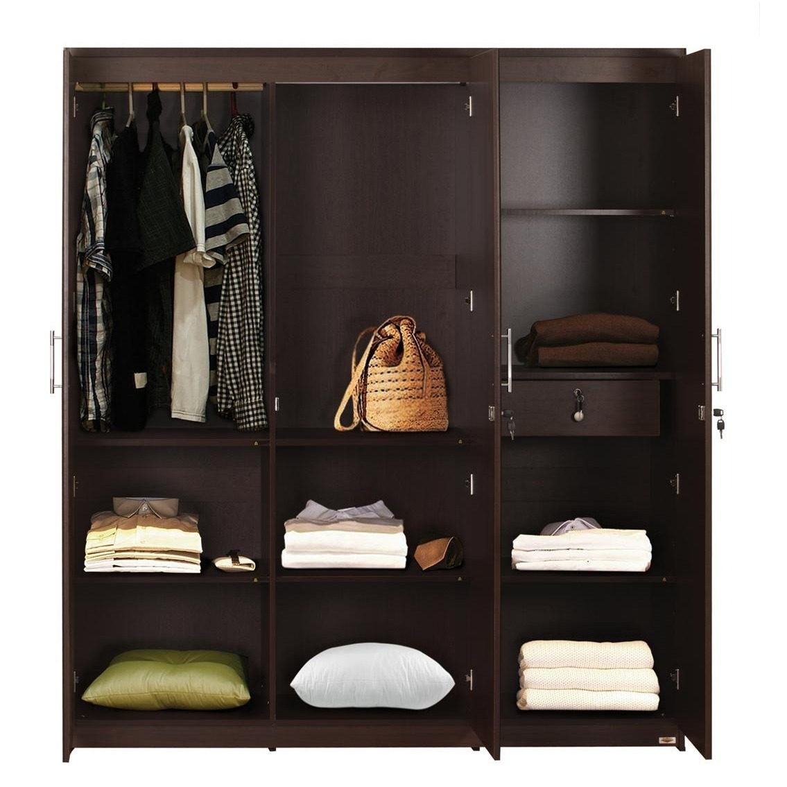 Sapporo 3 Door Wardrobe - right_view