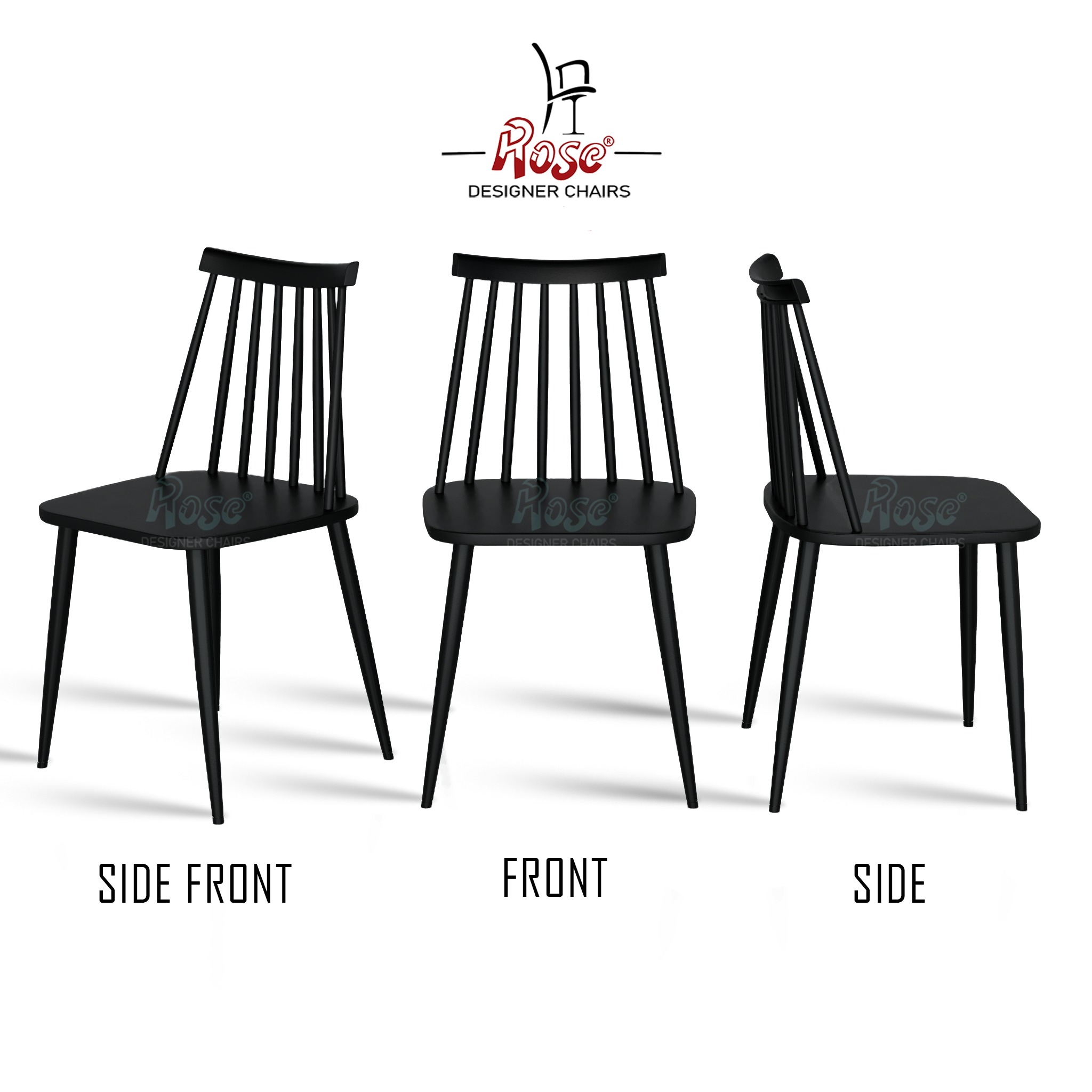 Black-PLASTIC - rear_view