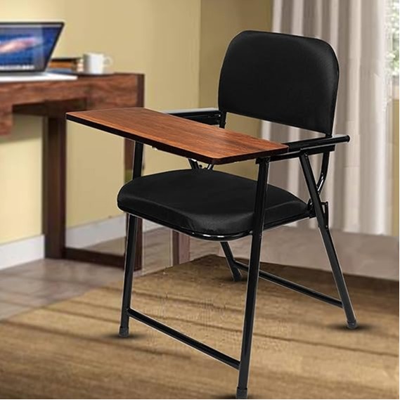 Barcelona Folding Chair with Writing Pad