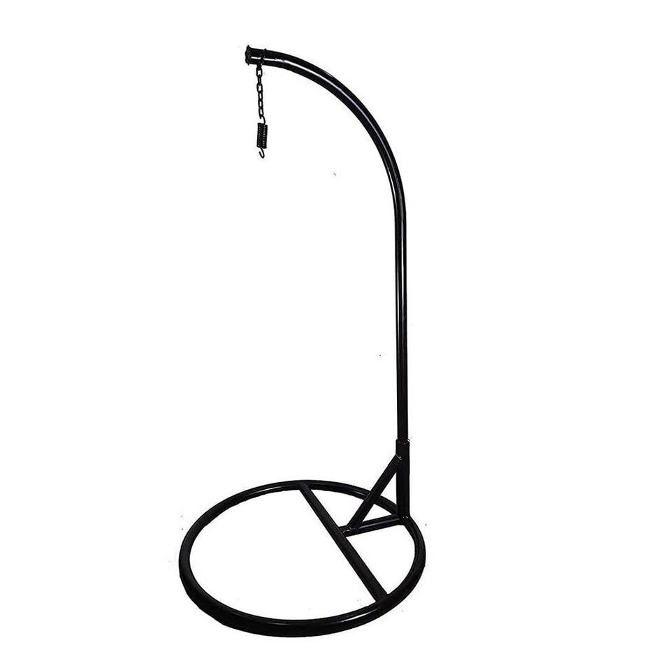 Swing Chair Hammock with Stand and Cushion - left_view