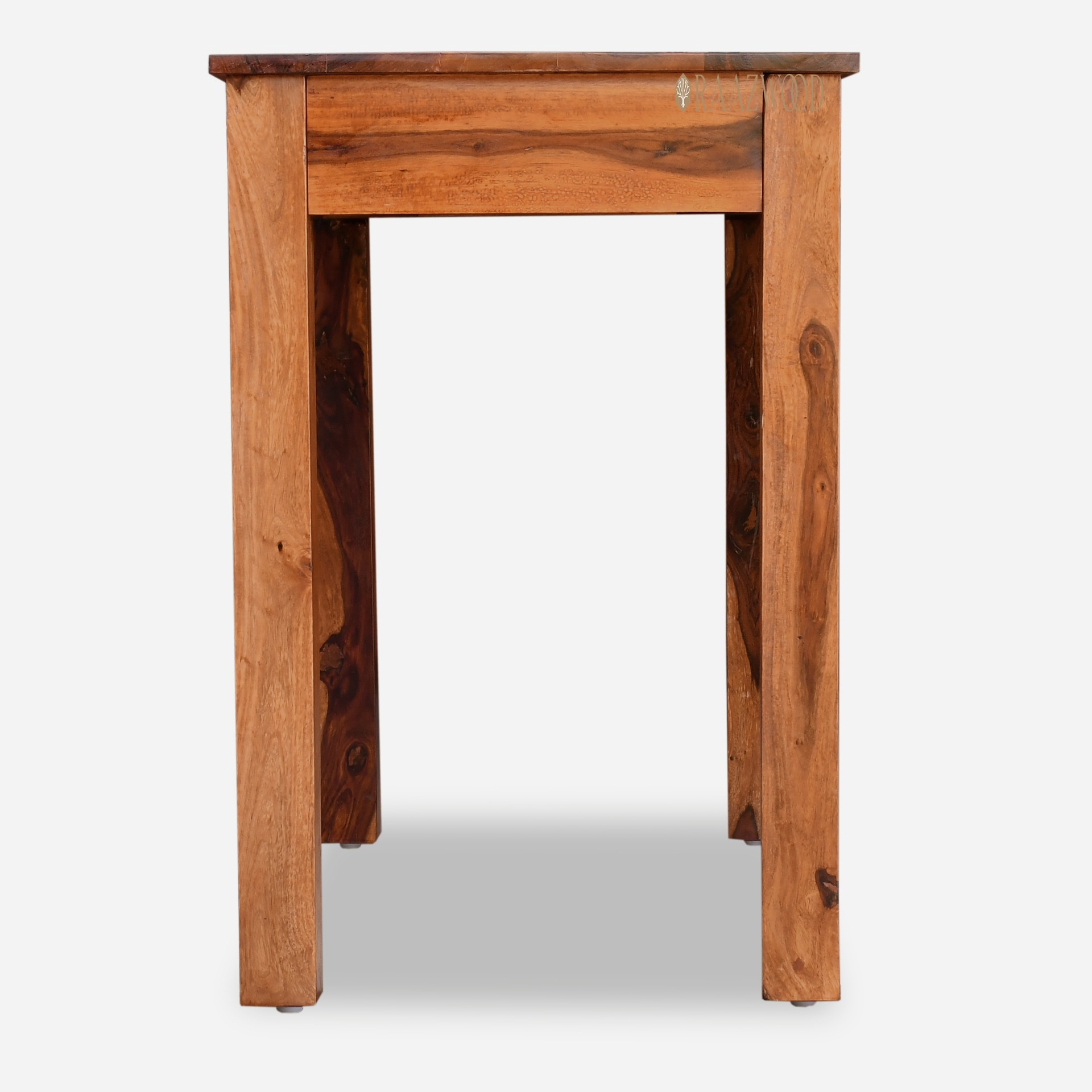 Warren Sheesham Wood Study Desk with Drawer - right_view
