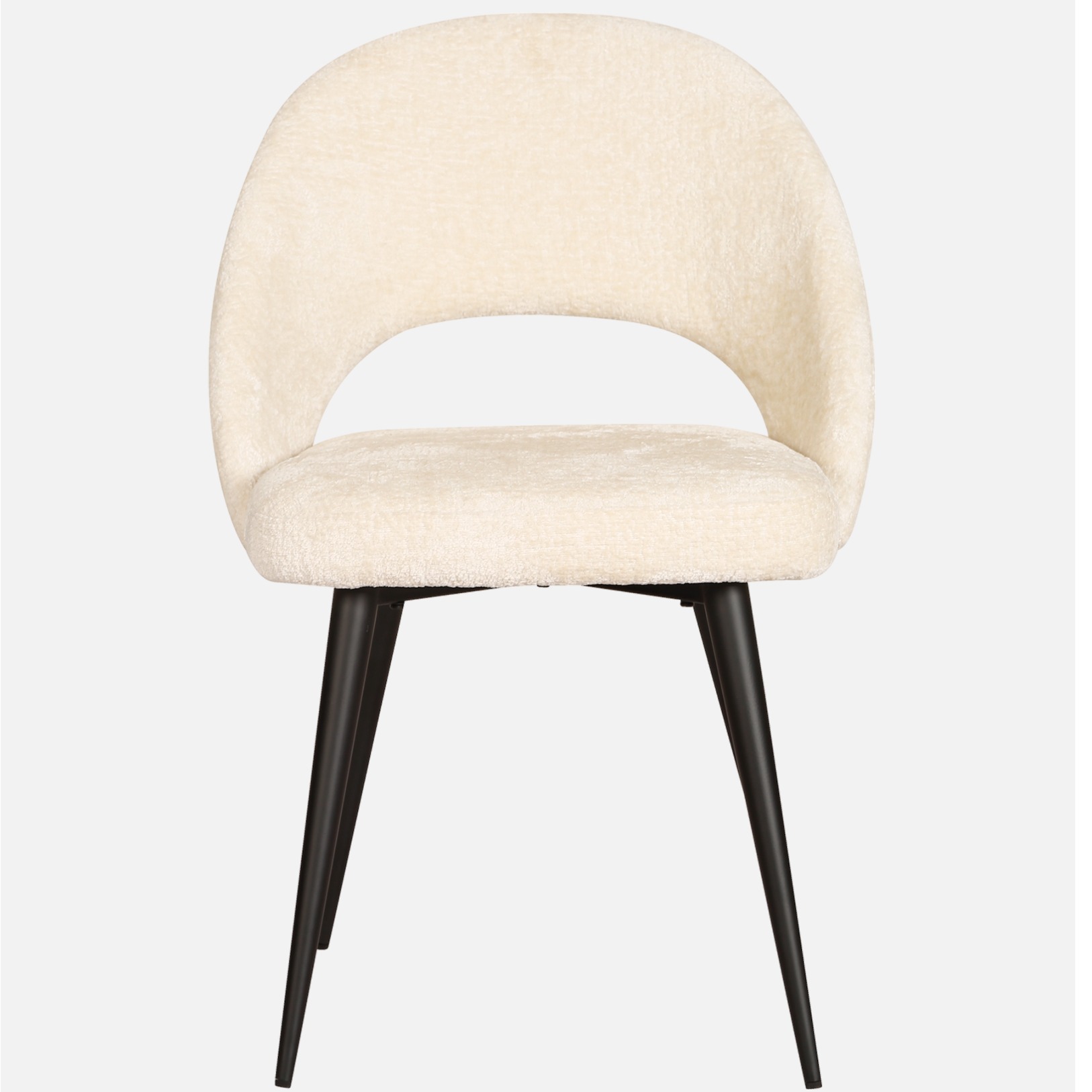Toreon Upholstered Fabric Arm Chair - rear_view