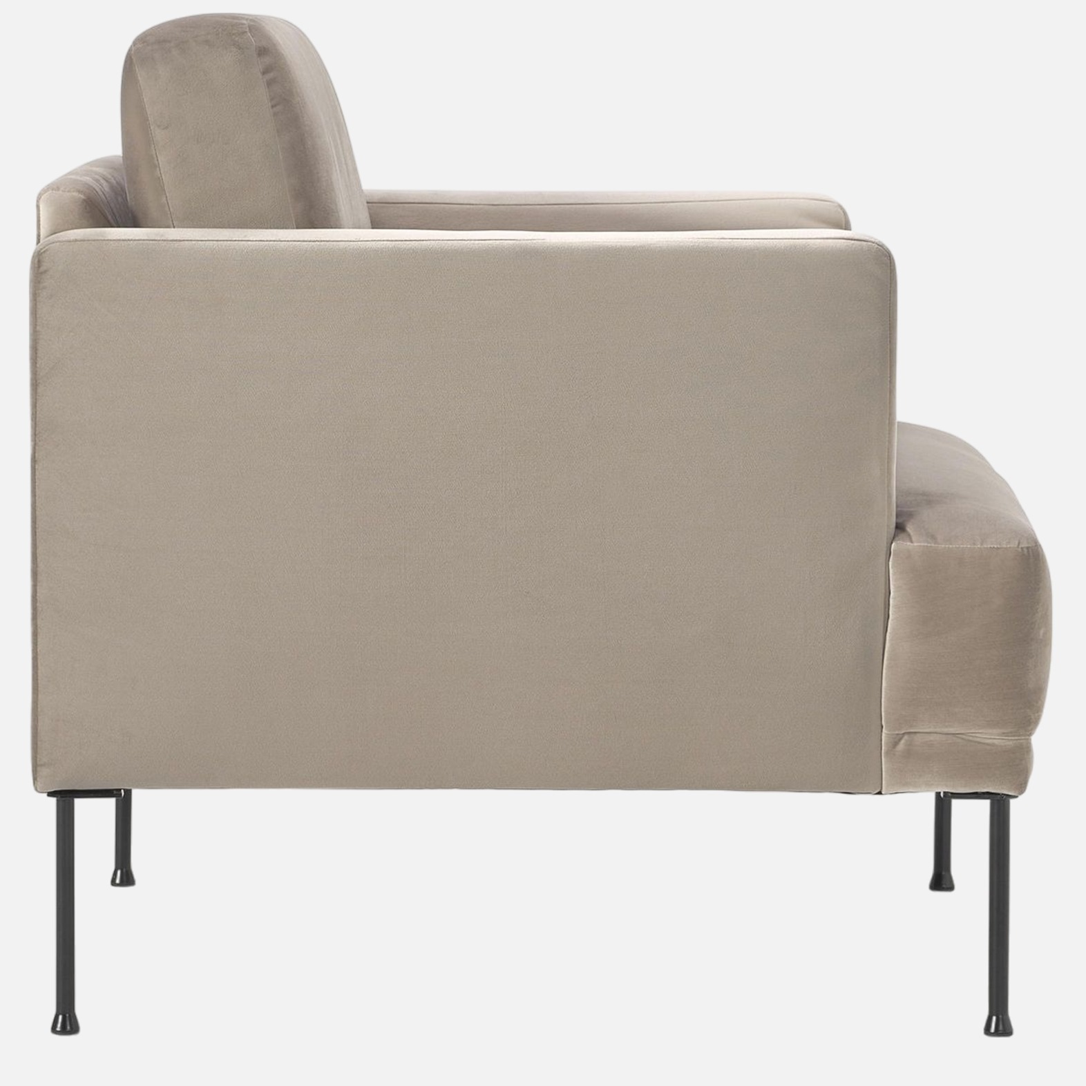 Marbito Metal Arm Sofa - left_view