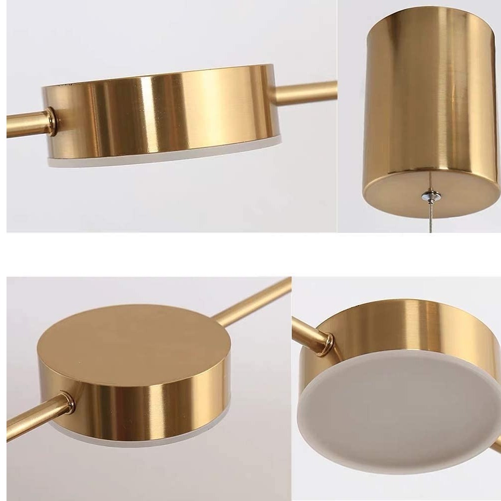Luxury Island Design LED Chandeliers Ceiling Light - rear_view
