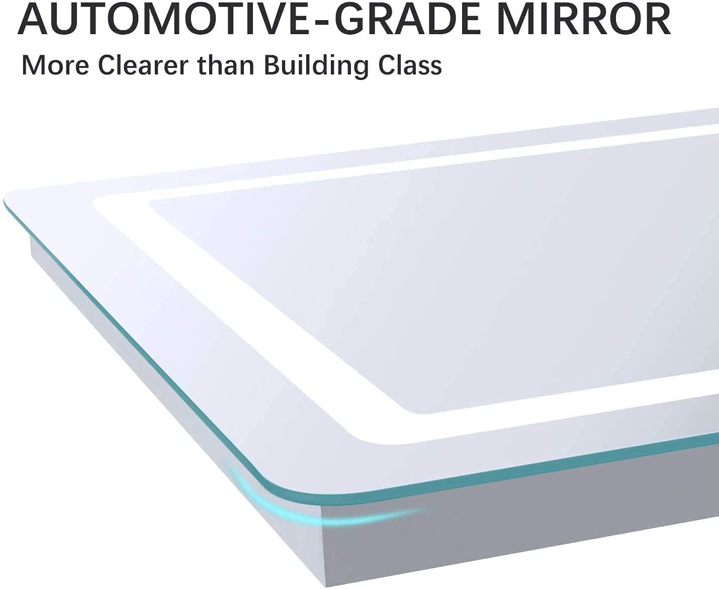 Led Mirror With Touch Sensor - rear_view