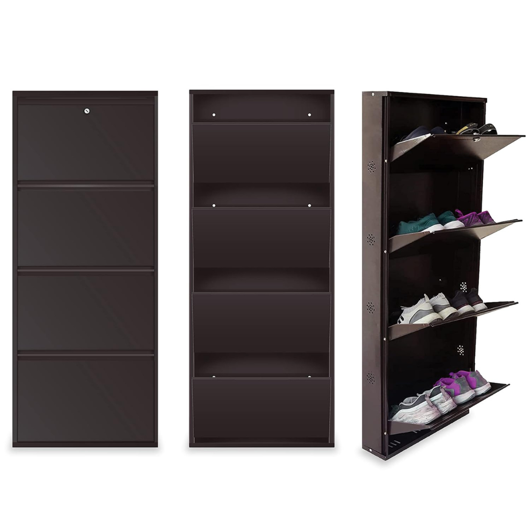 Sapa Wall Mount Metal Shoe Rack - right_view