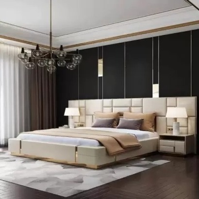 Kaito King size Bed with Storage - top_view