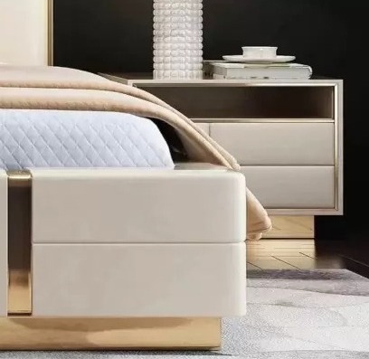 Kaito King size Bed with Storage - rear_view