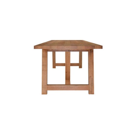 Bowral Mango Wood 6 Seater Dining Table - rear_view