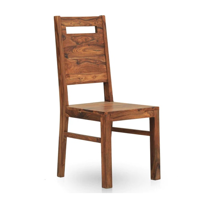 Arabia Sheesham Wood 4 Seater Dining Table - rear_view