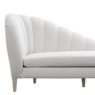 Ariel Chaise Lounger with Wooden Legs - right_view