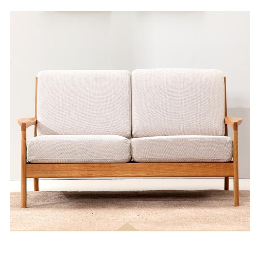 Solid Mango Wood 6 seater sofa set - rear_view