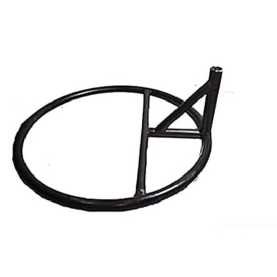Diego Wicker Swing In Dual Tone (Black&White) - bottom_view