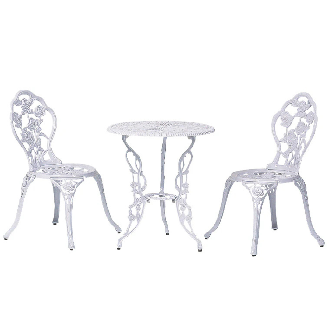 Stalley Cast Iron Table & Chair Set - front_view