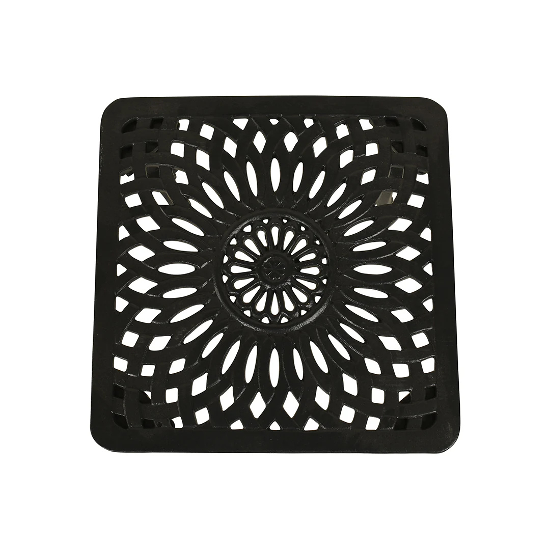 Rezzan Set Of 2 Cast Iron Table And Chair Set - bottom_view