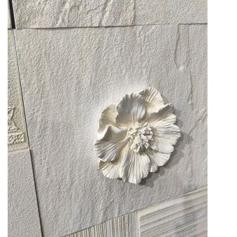Stone Buddha Carving Wall Tile - left_view
