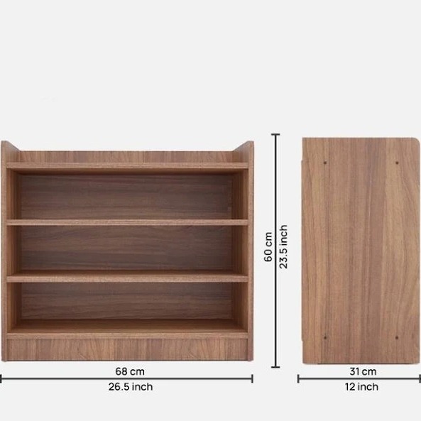 Footwear Organizer with 4 Shelves - front_view