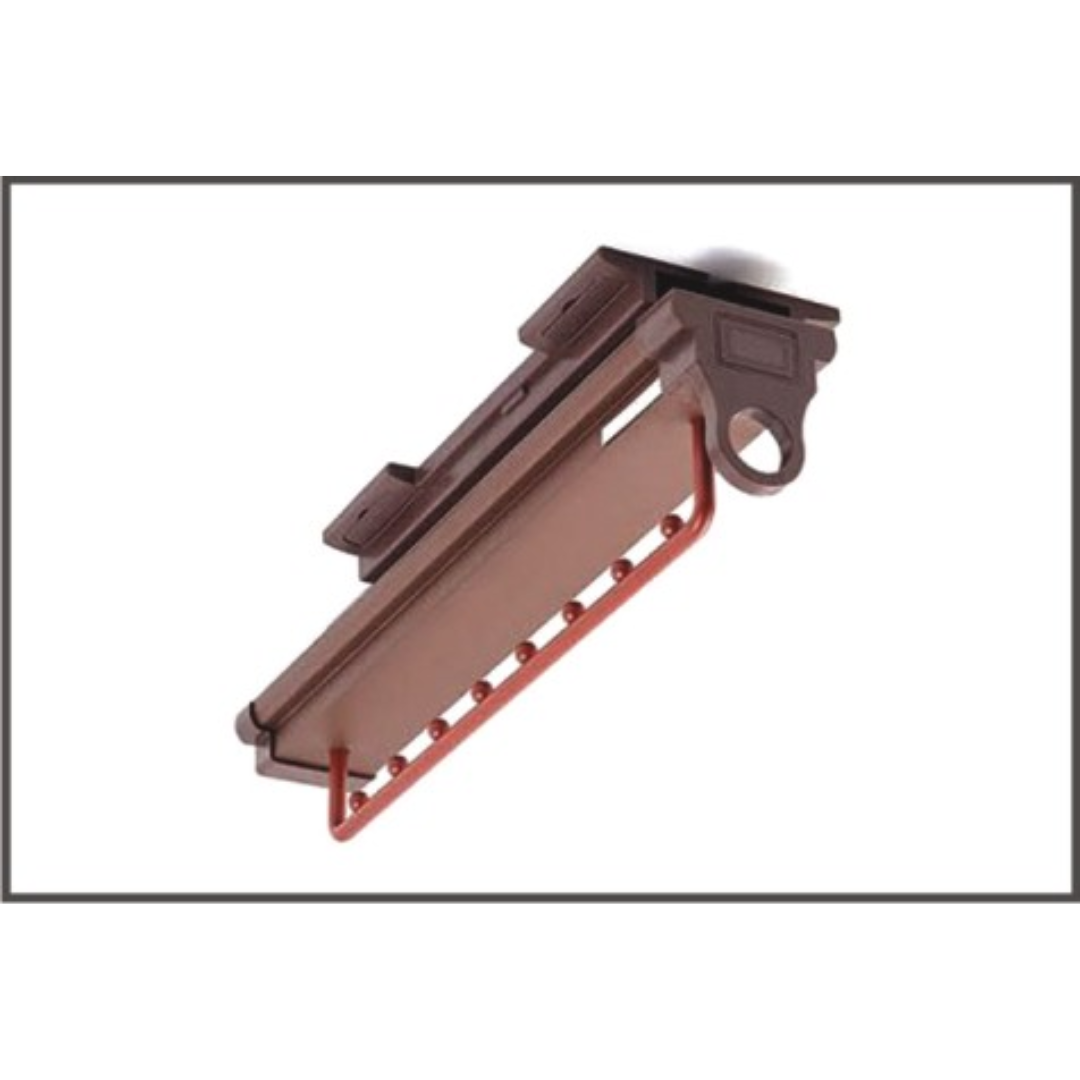 Top Mounted Pull Out Trouser Rack (17x4x4 Inch) - rear_view