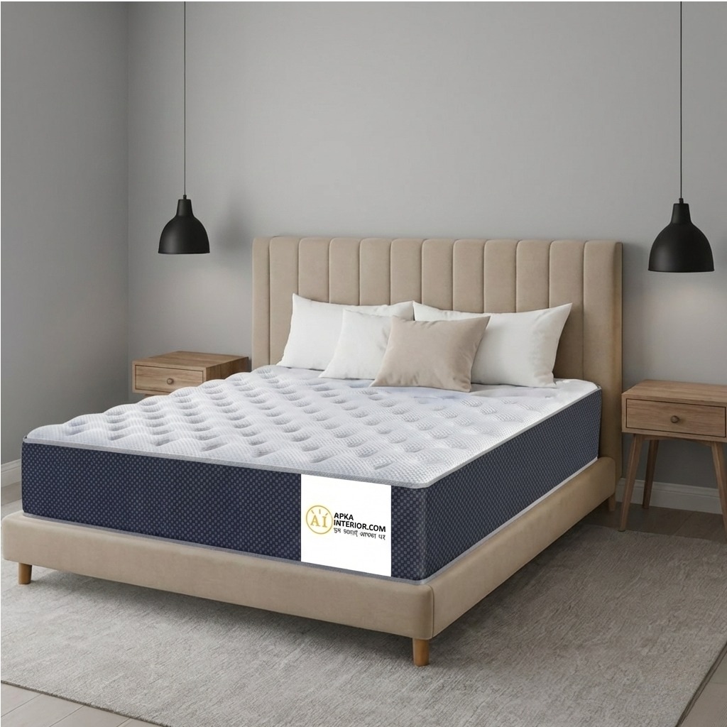 Acupressure Orthopedic Mattress (72x72x6 Inch) | Therapeutic Pressure Point Relief, Improved Blood Circulation & High-Density Support Foam - front_view