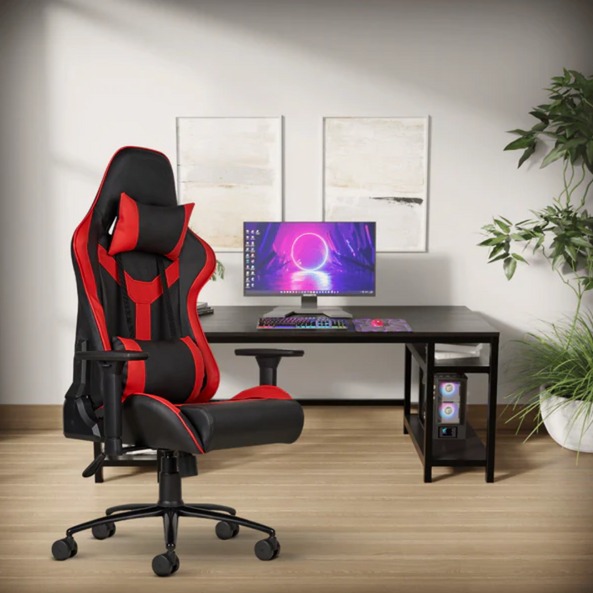 Batman Gaming Chair (Red) - front_view
